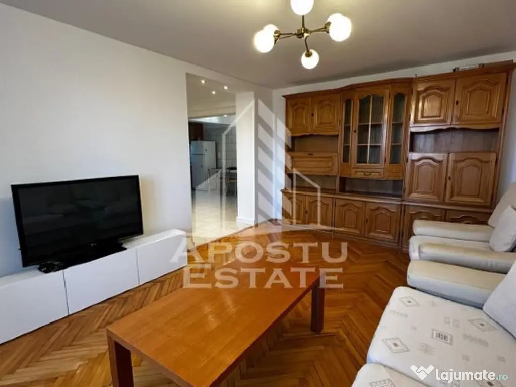Apartament 3 camere, 87 mp, centrala proprie, zona Dacia 