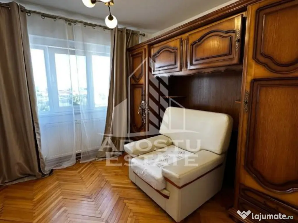 Apartament 3 camere, 87 mp, centrala proprie, zona Dacia 