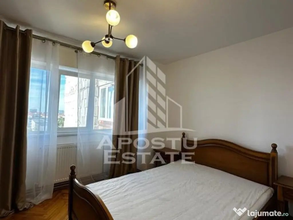 Apartament 3 camere, 87 mp, centrala proprie, zona Dacia 