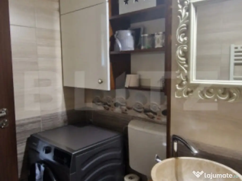 Apartament 3 camere – mobilat și utilat complet, etaj int