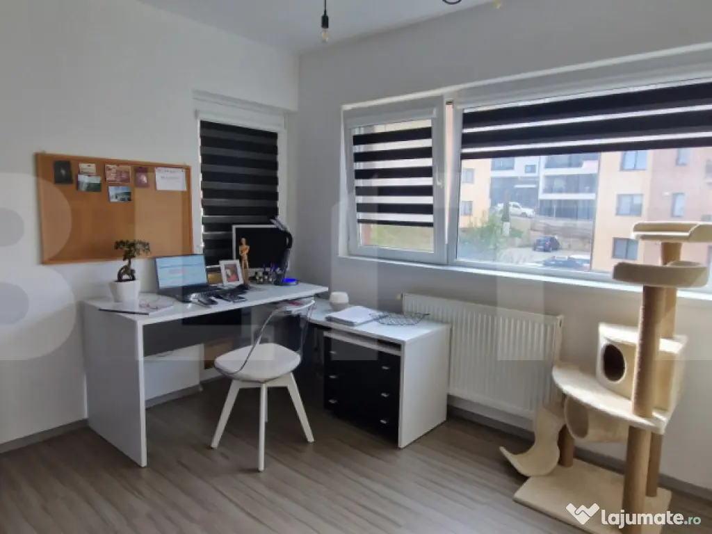 Apartament 3 camere – mobilat și utilat complet, etaj int