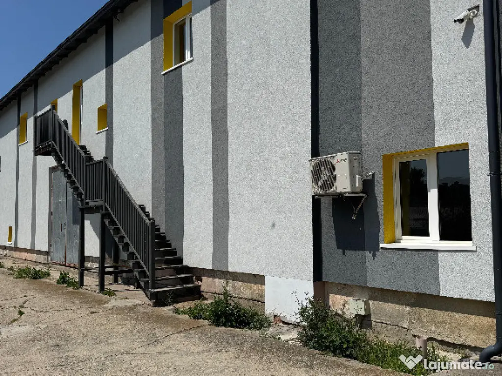 Hală industrială de închiriat – 680 mp utili/nivel, zonă Valea Seacă 