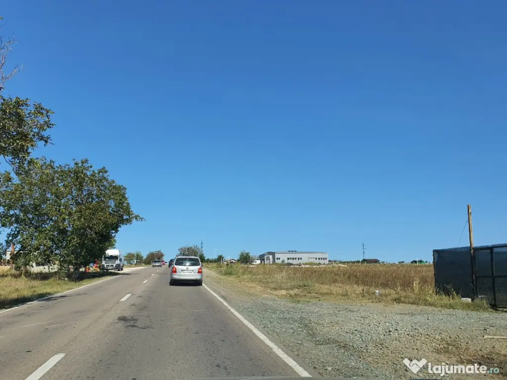 Teren de vanzare Agigea - Techirghiol la DN 38 