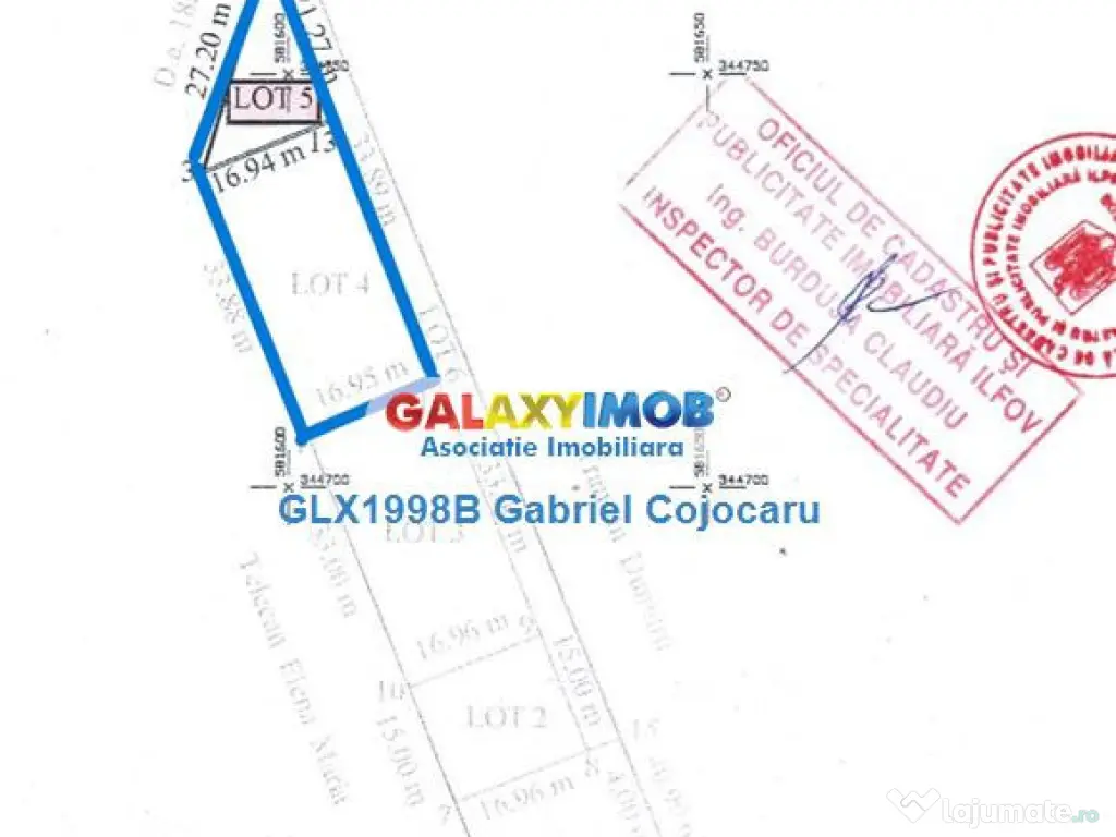 Teren de 754mp Corbeanca zona Laguna Albastra