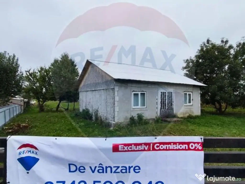De vanzare 70 ari de teren cu casa de 82 mp 