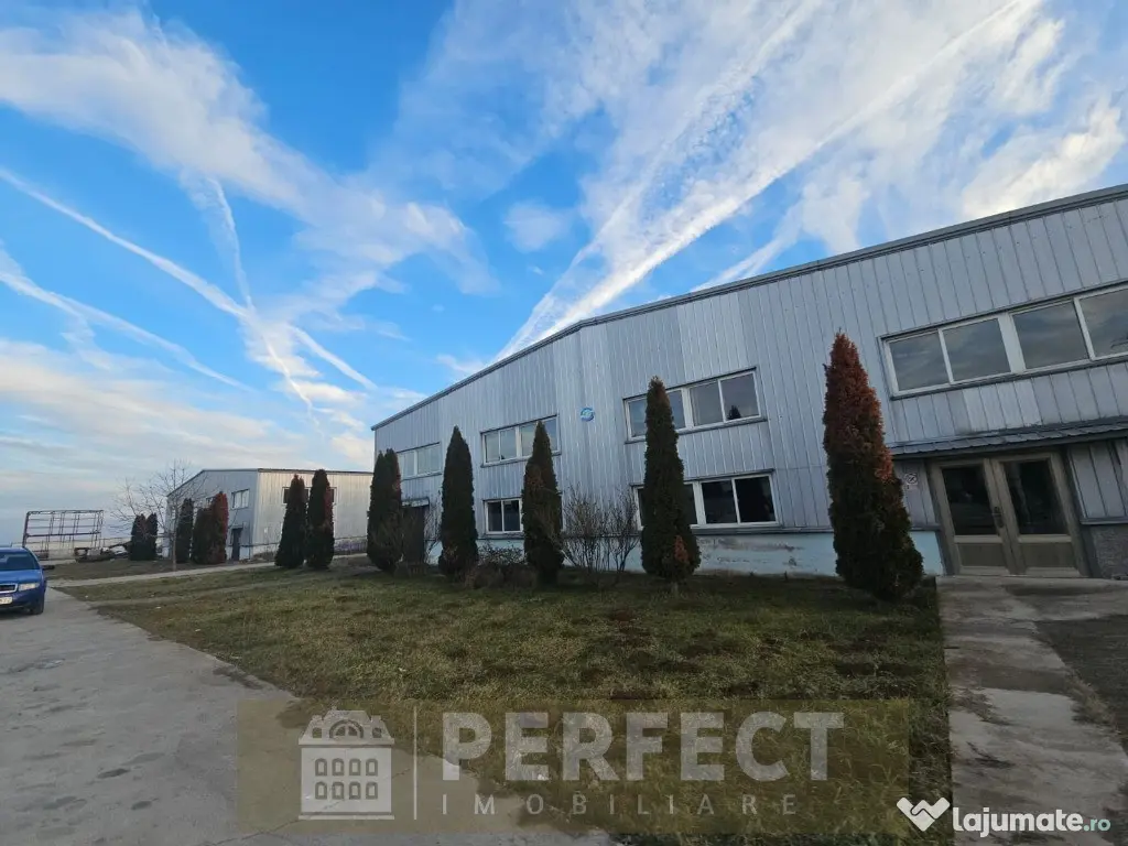 Hale industriale 2 x 1920mp DN1 de inchiriat la 3.9 euro/mp neg. 