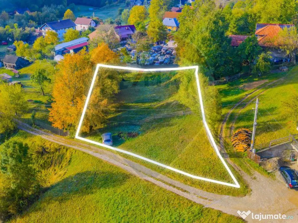 COMISION 0% Teren 1,564mp Moieciu de Jos/ Intravilan 