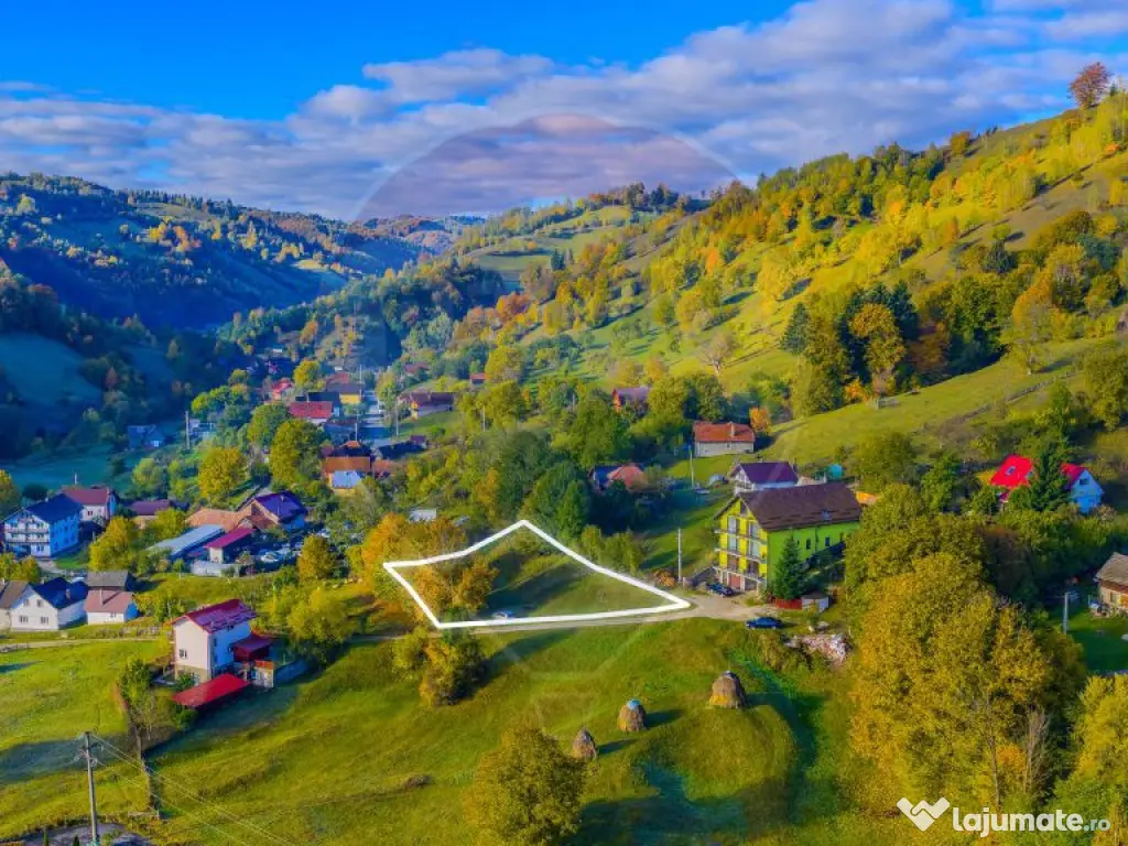 COMISION 0% Teren 1,564mp Moieciu de Jos/ Intravilan 
