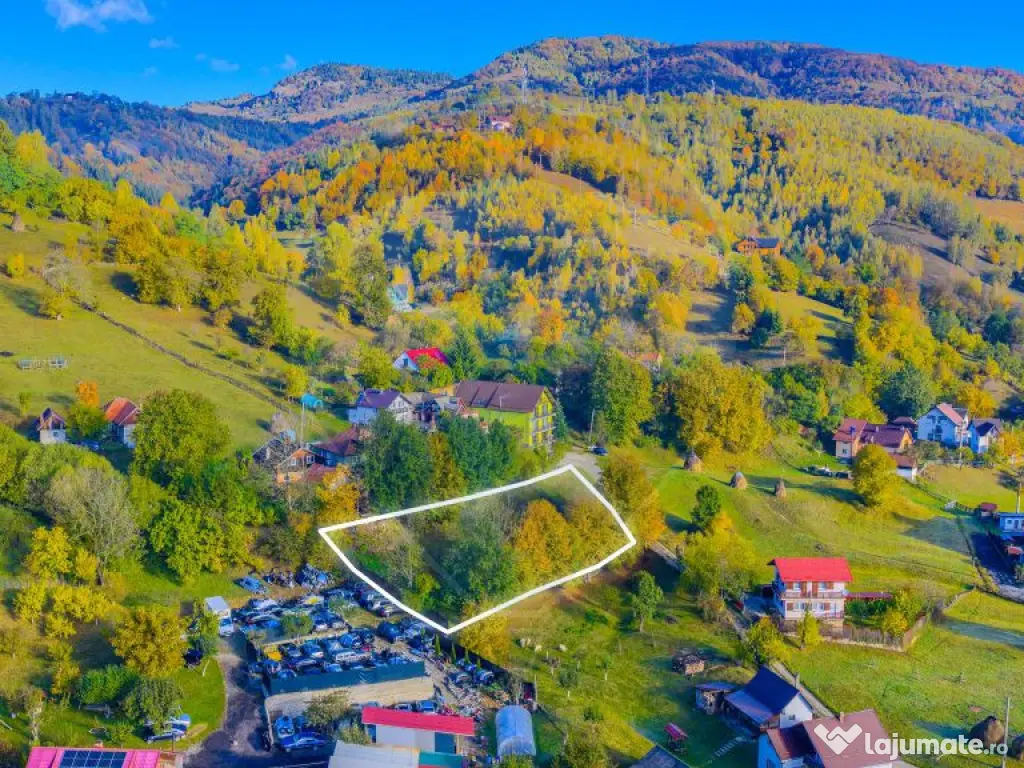 COMISION 0% Teren 1,564mp Moieciu de Jos/ Intravilan 