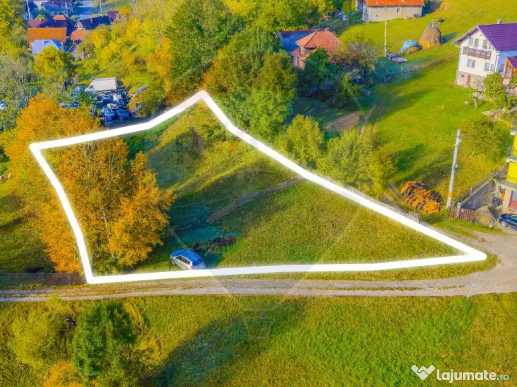 COMISION 0% Teren 1,564mp Moieciu de Jos/ Intravilan 