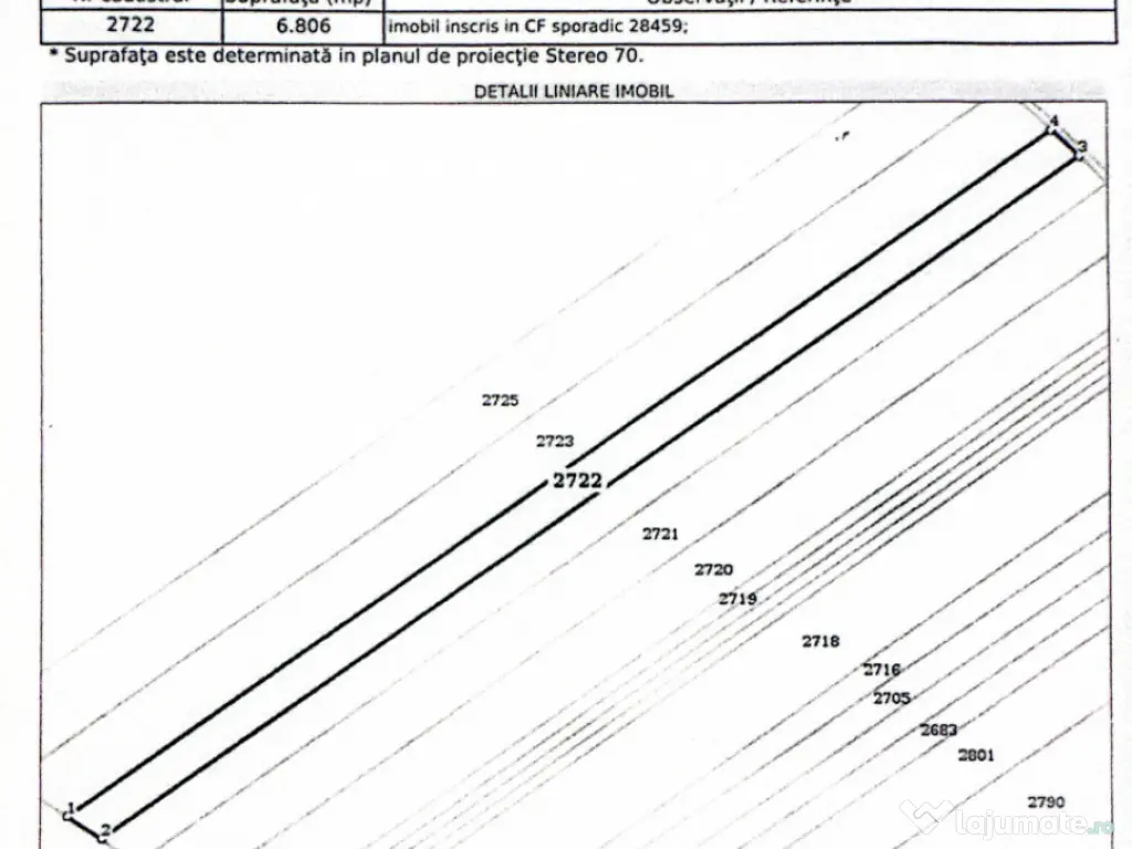 FRUMUSANI-POSTAVARI, TEREN-23.728 MP! 
