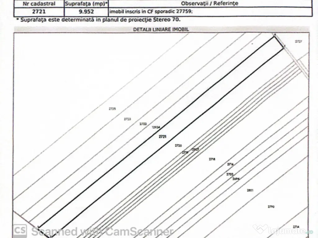 FRUMUSANI-POSTAVARI, TEREN-23.728 MP! 