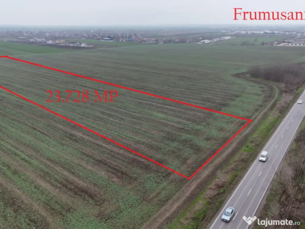 FRUMUSANI-POSTAVARI, TEREN-23.728 MP! 