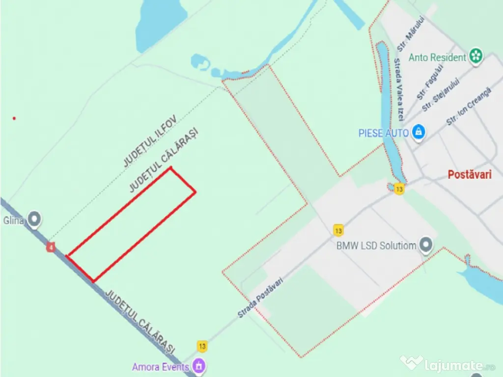 FRUMUSANI-POSTAVARI, TEREN-23.728 MP! 