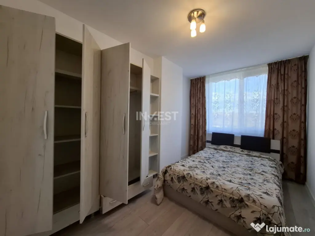 INCHIRIERE-APARTAMENT 2 CAMERE-BLOC NOU