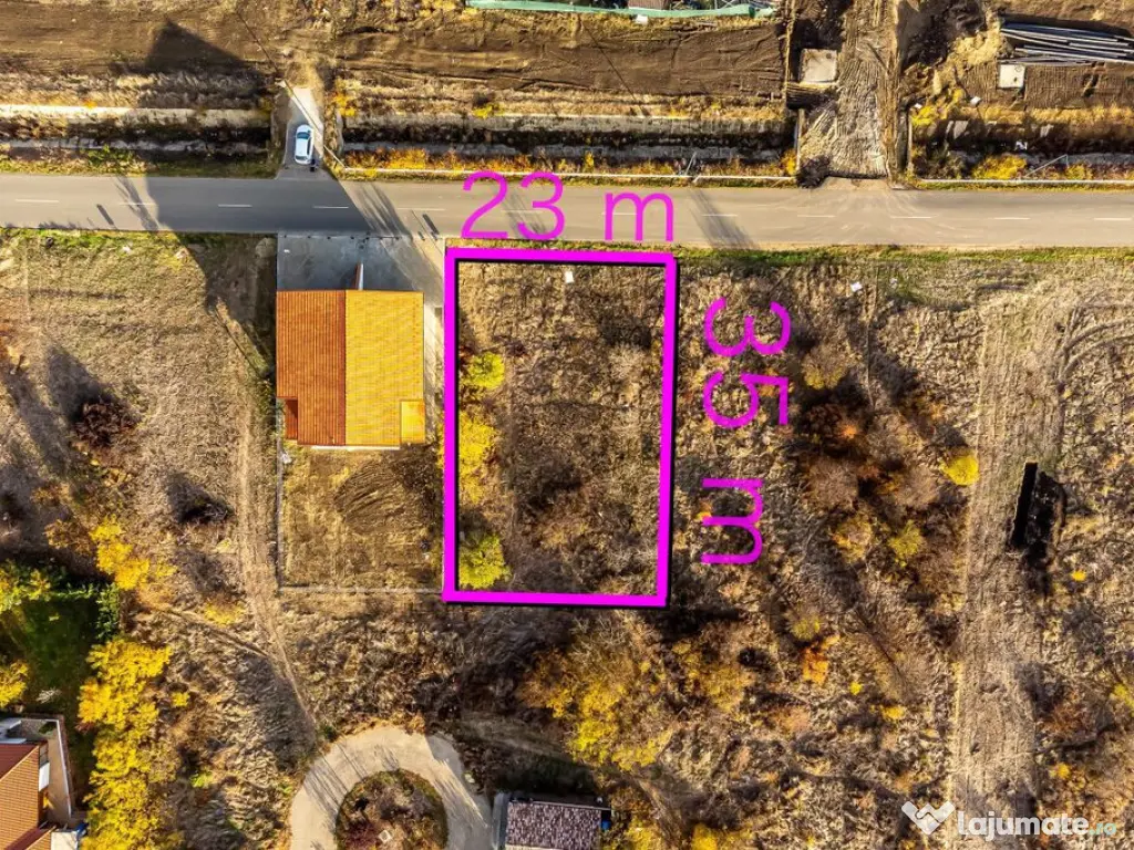 Teren 750 mp cu toate utilitățile | Via Carmina | proie...