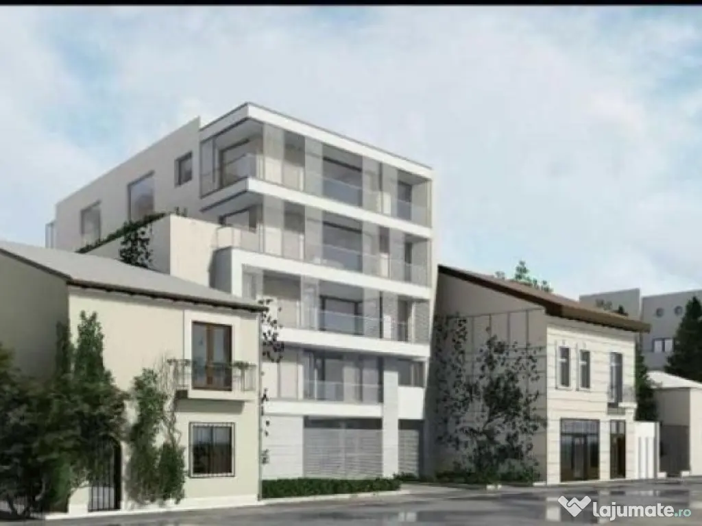 Dacia-Eminescu! teren cu autorizatie de construire!