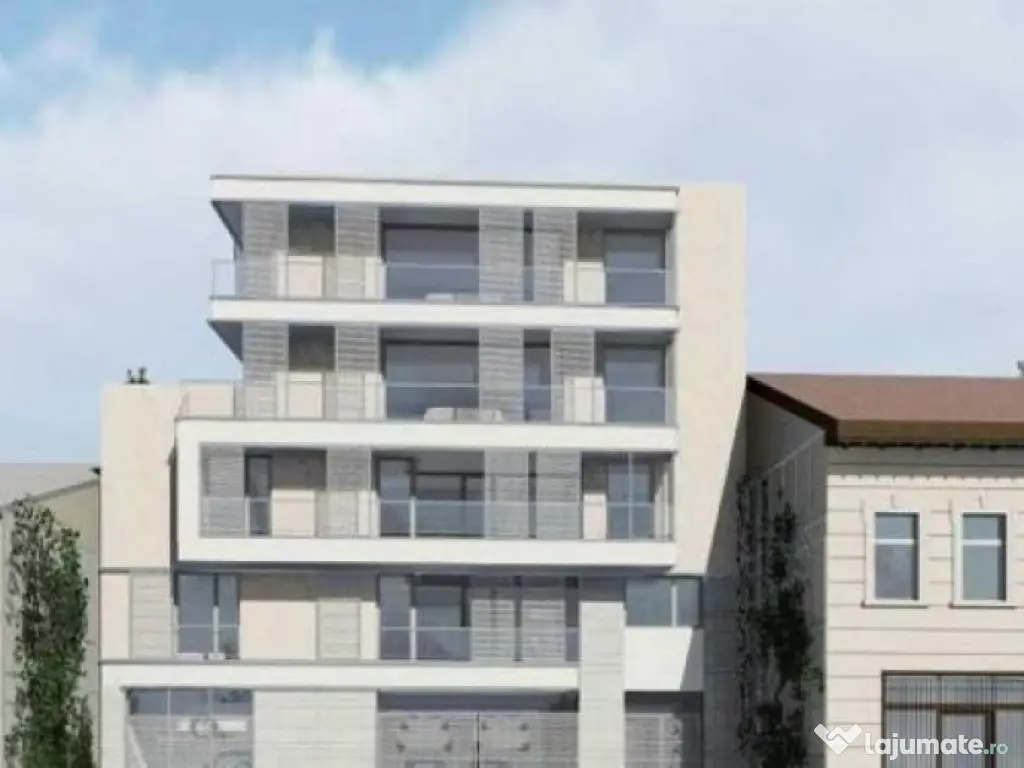 Dacia-Eminescu! teren cu autorizatie de construire!