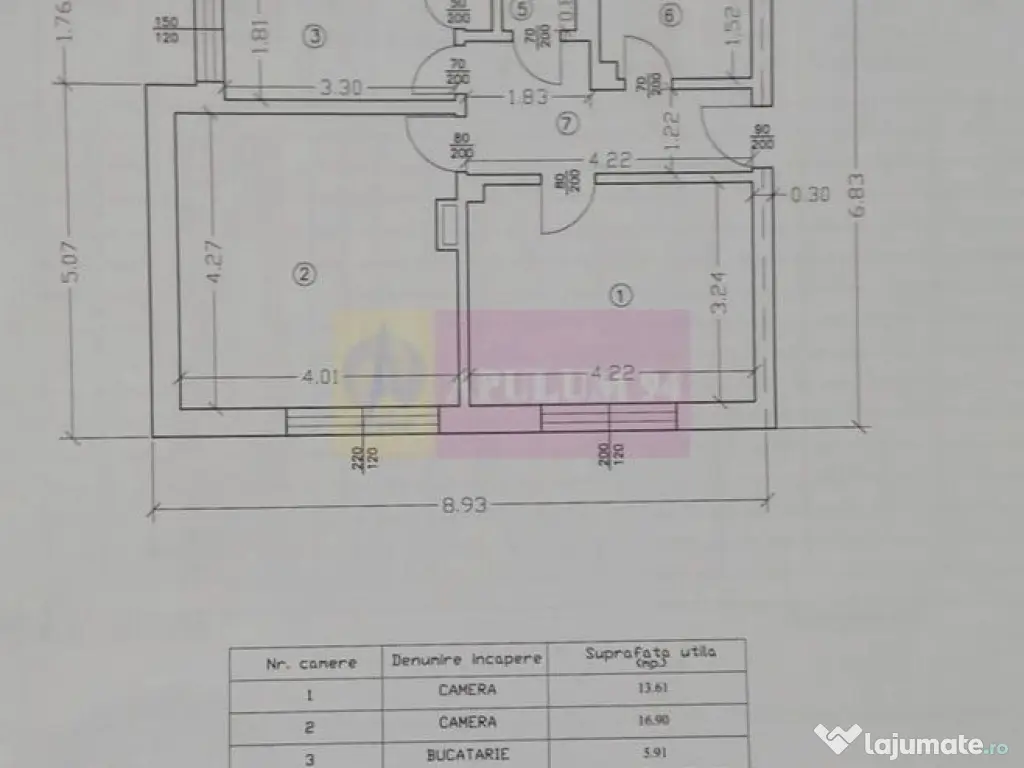 Apartament de vanzare cu 2 camere in Azuga 