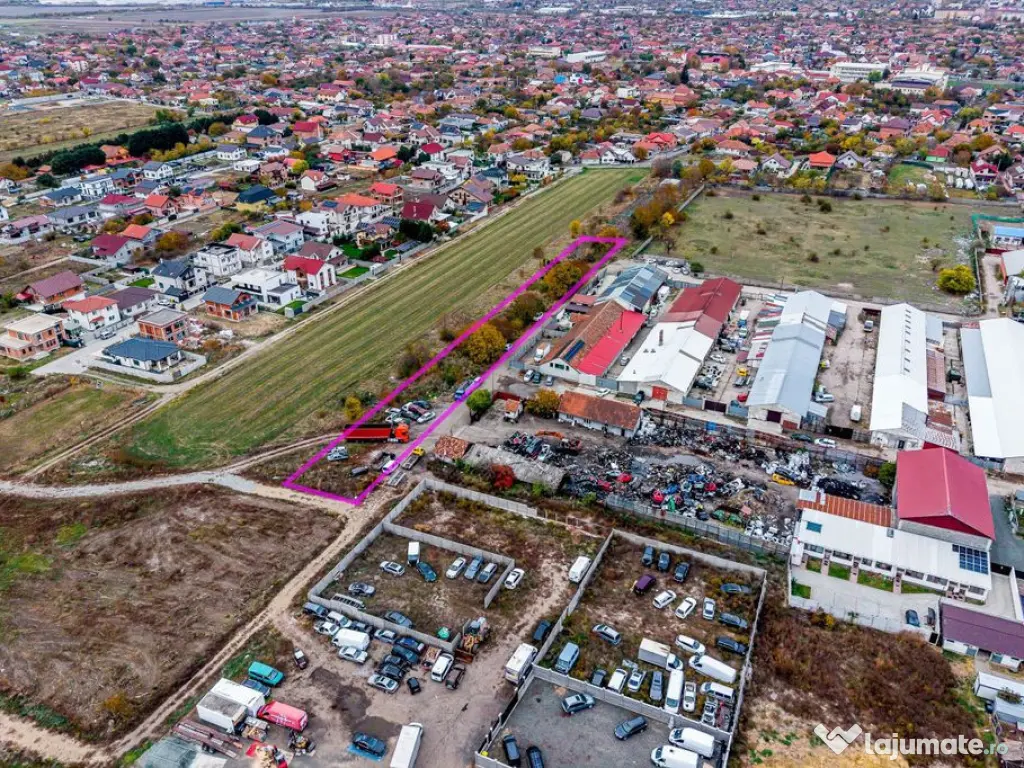 Teren de 2500 mp, cu posibilitate de parcelare în Bujac ... 