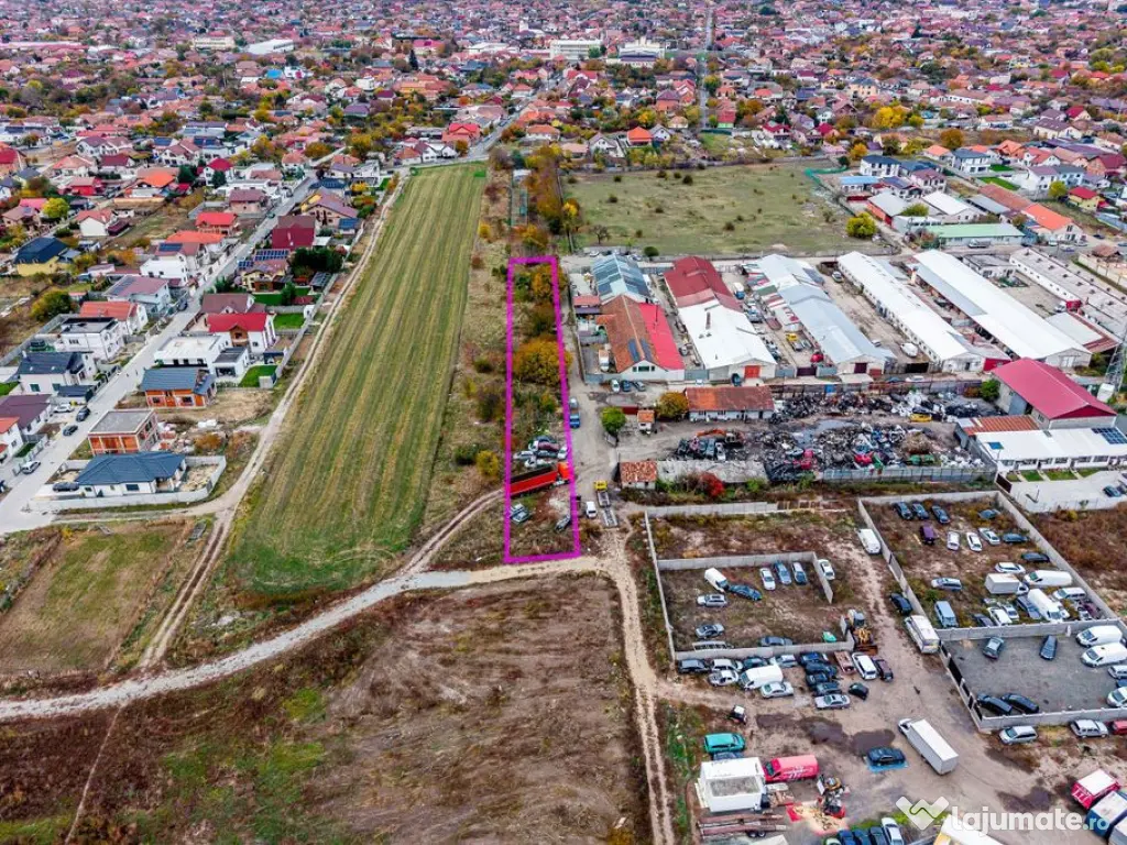 Teren de 2500 mp, cu posibilitate de parcelare în Bujac ... 