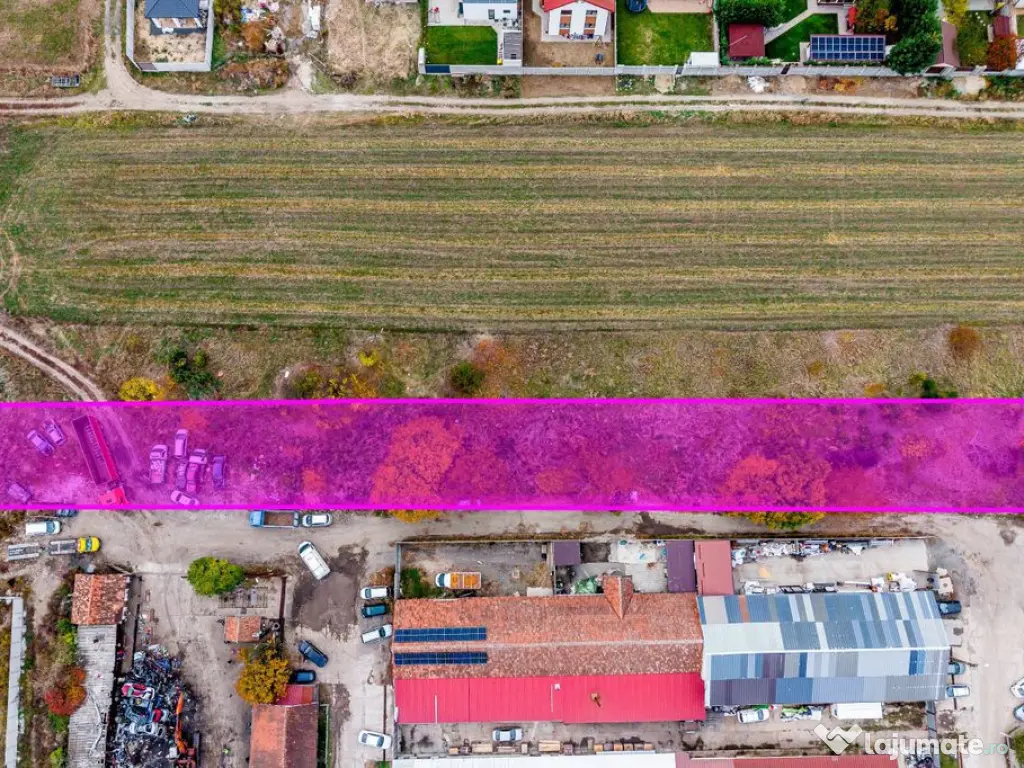 Teren de 2500 mp, cu posibilitate de parcelare în Bujac ... 