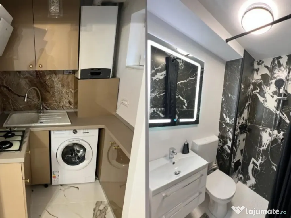 Garsoniera de vanzare zona Tomis Nord,etaj 1 MOBILATA,UTILATA,centrala