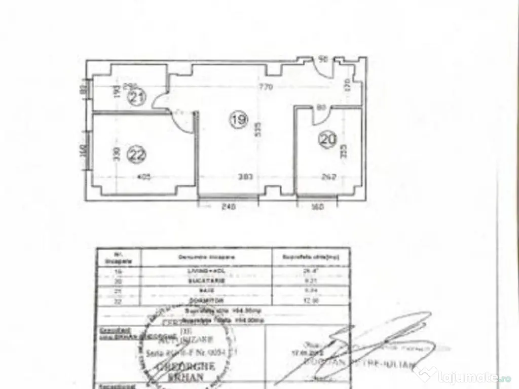 Apartament cu 2 camere in oras Bragadiru