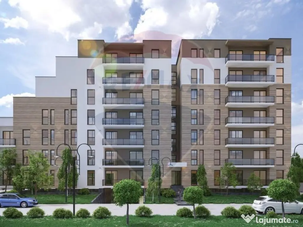 Apartament cu 3 camere de vânzare în bloc nou, zona Cen... 