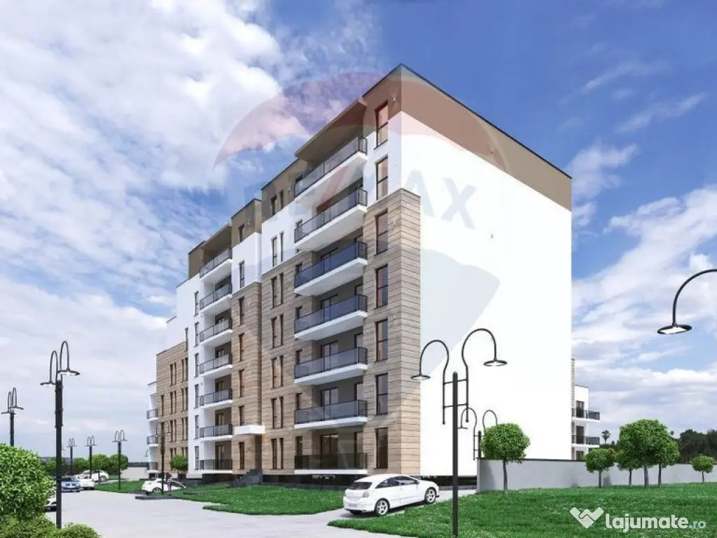 Apartament cu 3 camere de vânzare în bloc nou, zona Cen... 