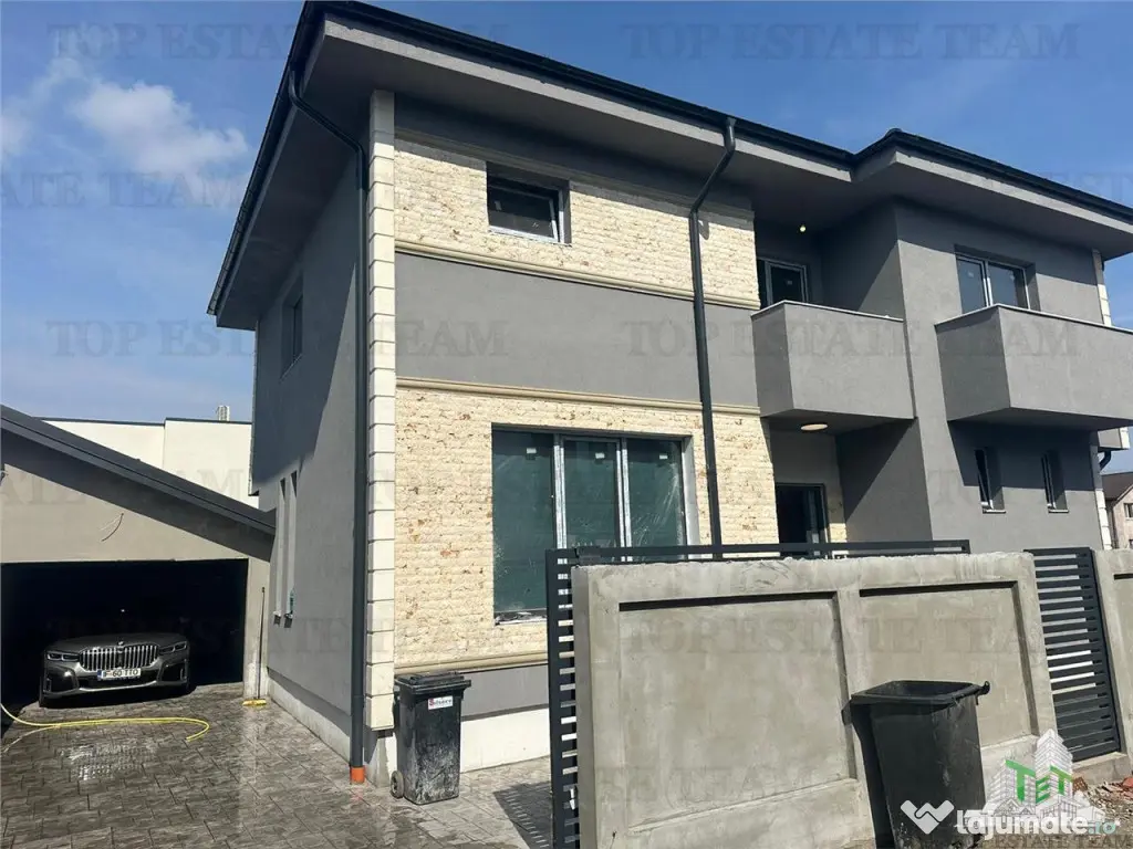 Vila cocheta, moderna, cu 4 camere si curte generoasa, toate