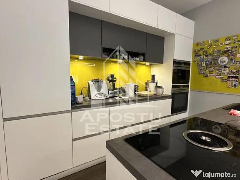 Duplex cu 4 camere complet mobilat si utilat 