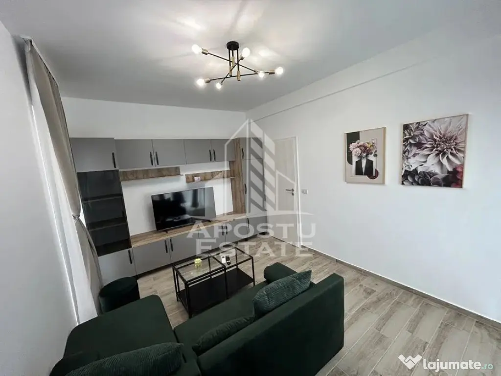 Apartament cu 2 camere, Giroc, Centrala Proprie 