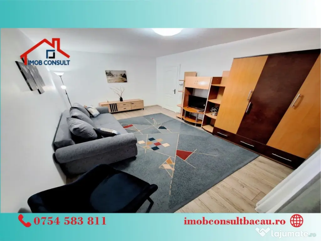 Garsonieră de închiriat – Strada Mioriței, Bacău! CE1405