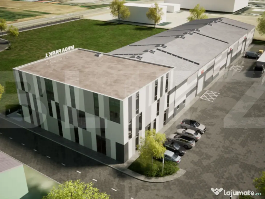Spații de birouri și hale de producție la 5 min de TArgu