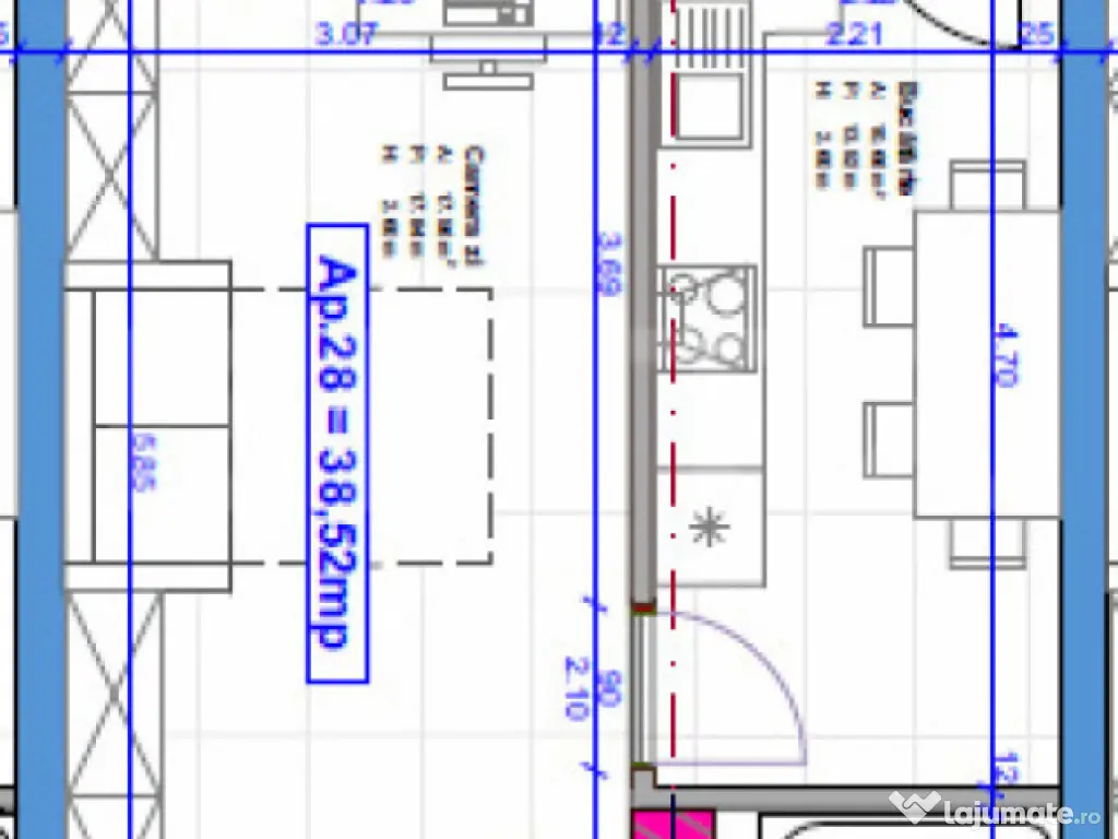 COMISION 0 !! Apartamente 1-3 camere, 37-60 mp, intermediar,