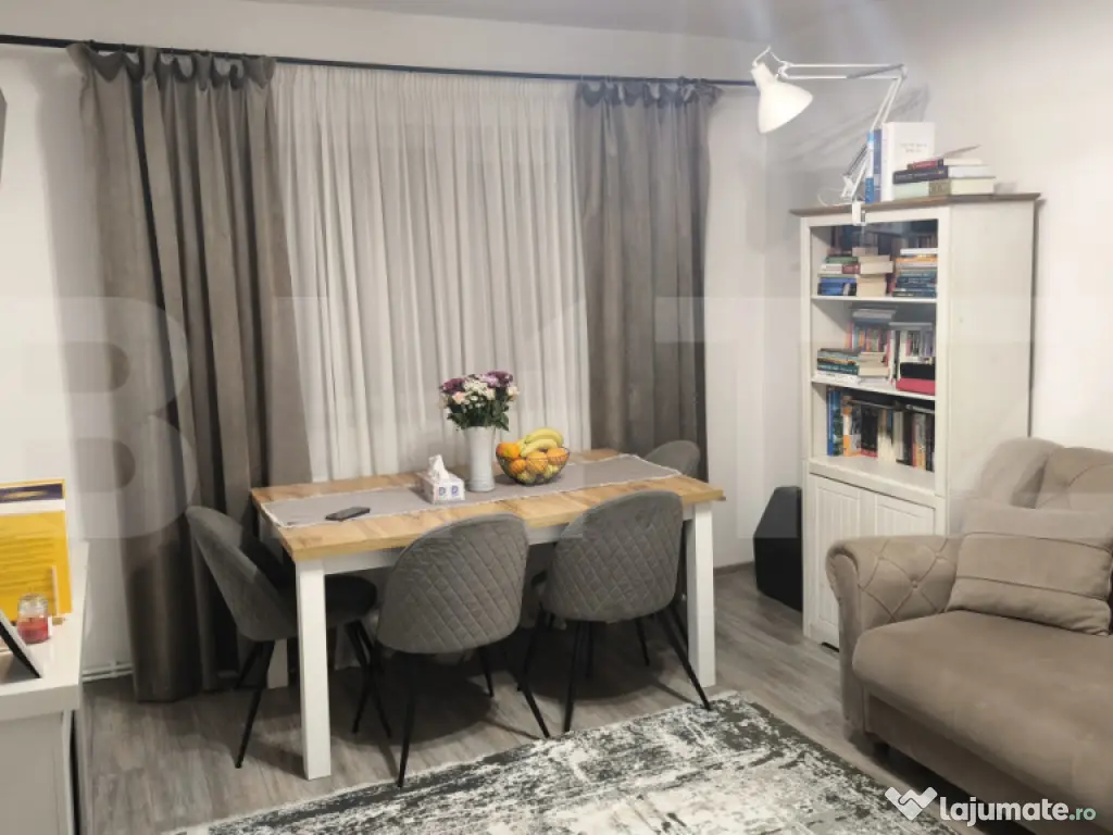 Apartament 3 camere, decomandat, 60mp. Parter inalt, zona Bu