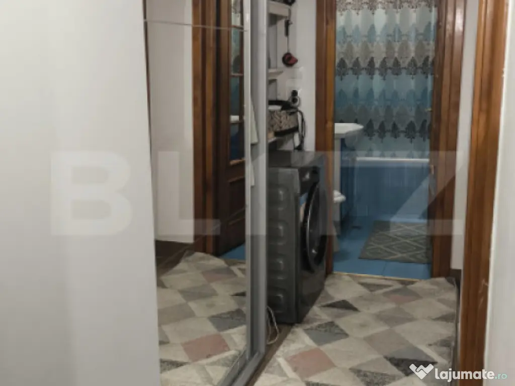 Apartament 3 camere, decomandat, 60mp. Parter inalt, zona Bu