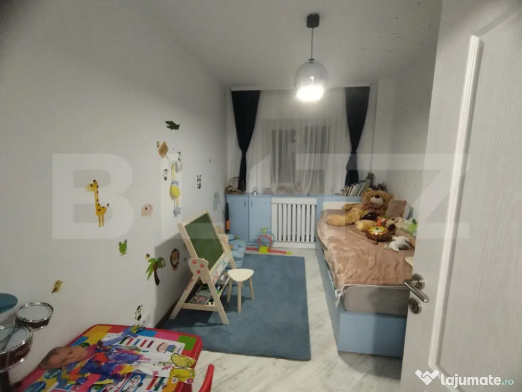 Apartament 3 camere, 72 mp, zona Frumoasa