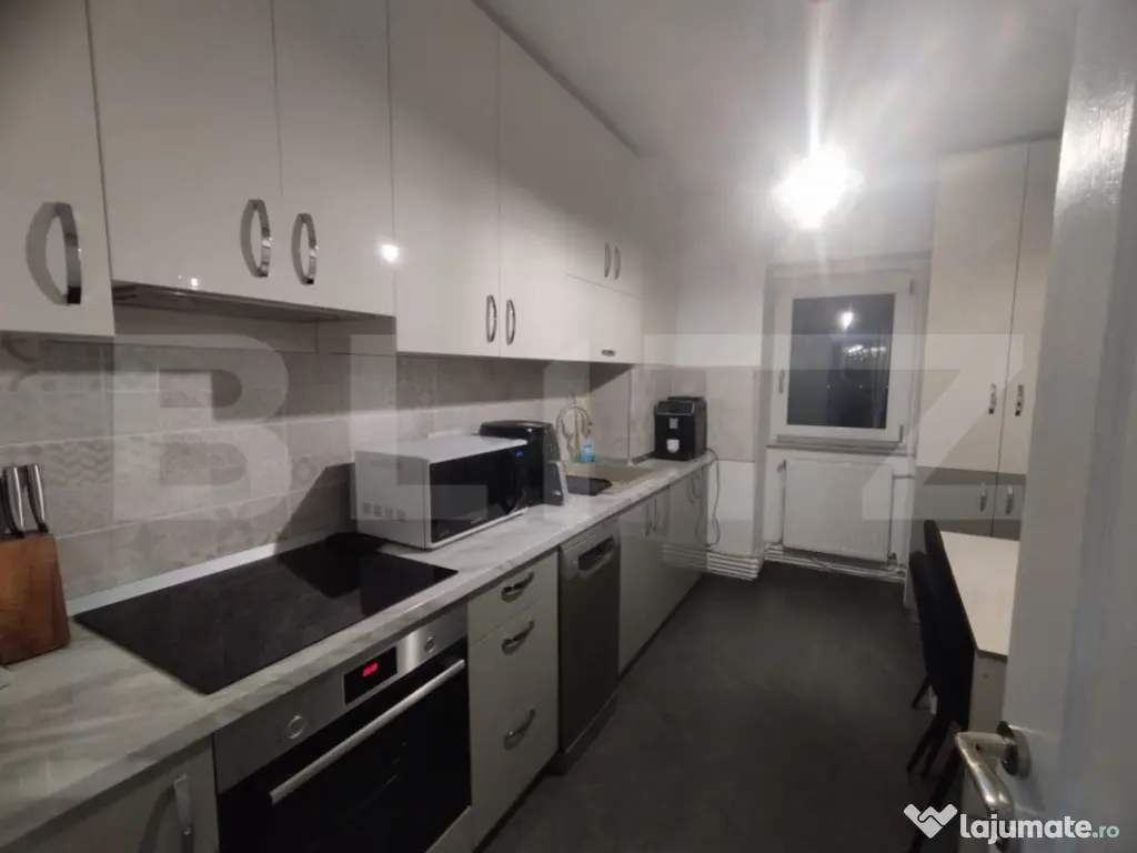 Apartament 3 camere, 72 mp, zona Frumoasa