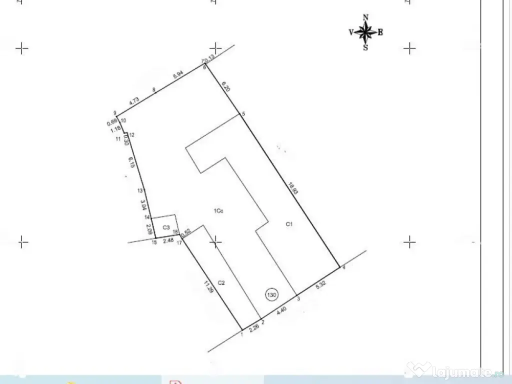 Teren construcții zona Stadion 