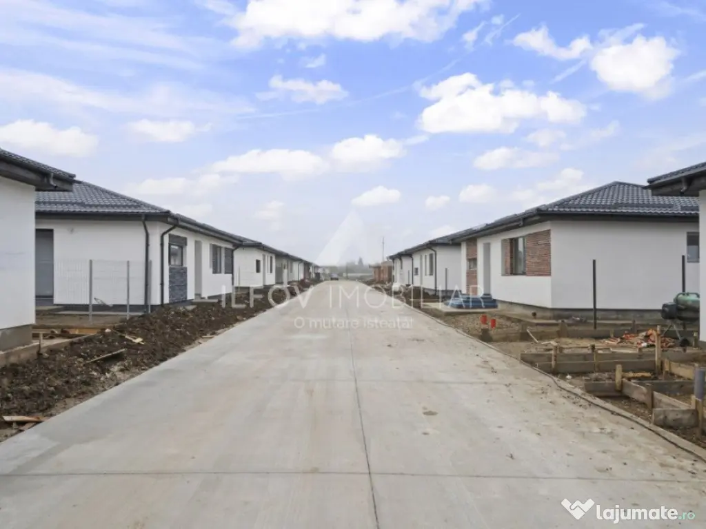 Tunari, casa parter, 120mp, lot 337mp, Green Place 