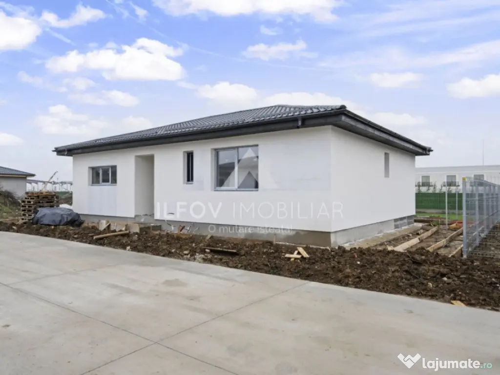 Tunari, casa parter, 120mp, lot 337mp, Green Place 