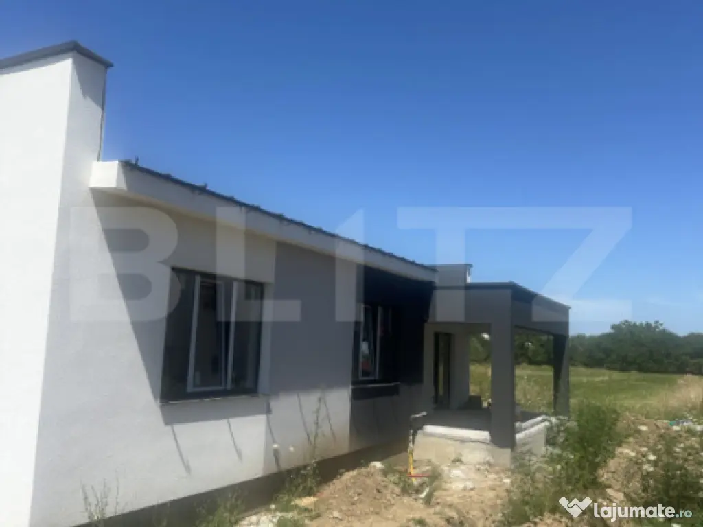 Casa plan parter,119mp utili, 500mp teren,Paulesti