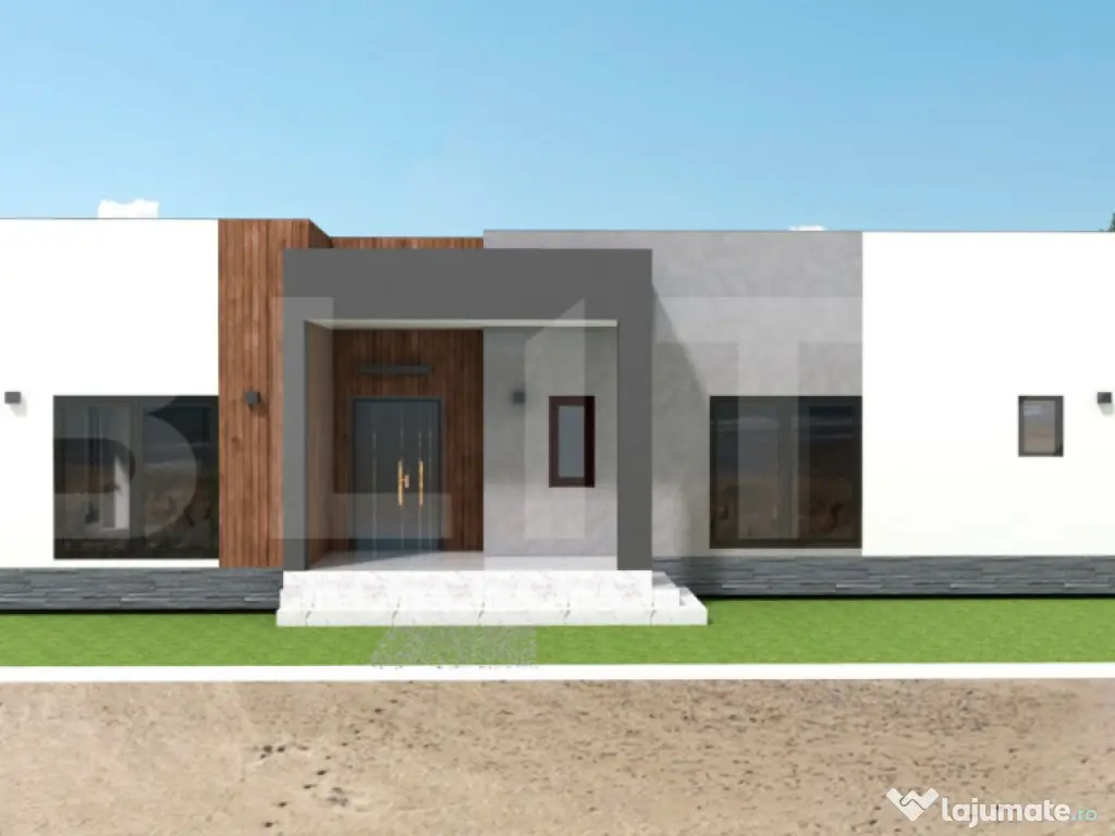 Casa plan parter,119mp utili, 500mp teren,Paulesti