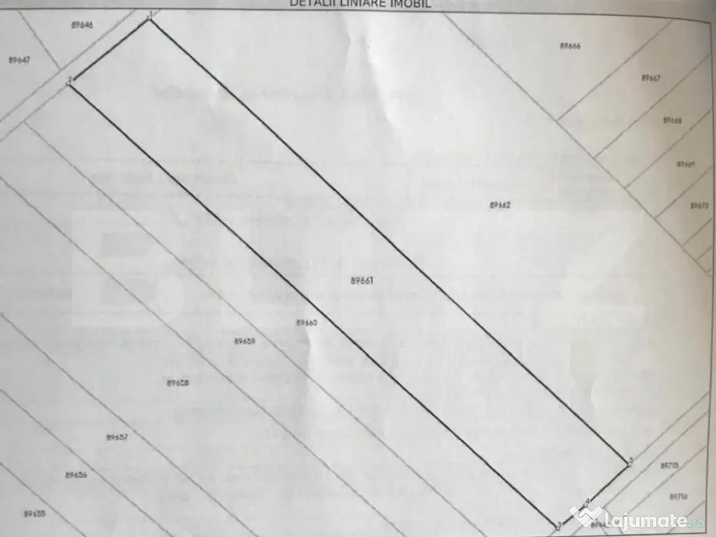 Teren extravilan 5.000 mp – zonă Combinat