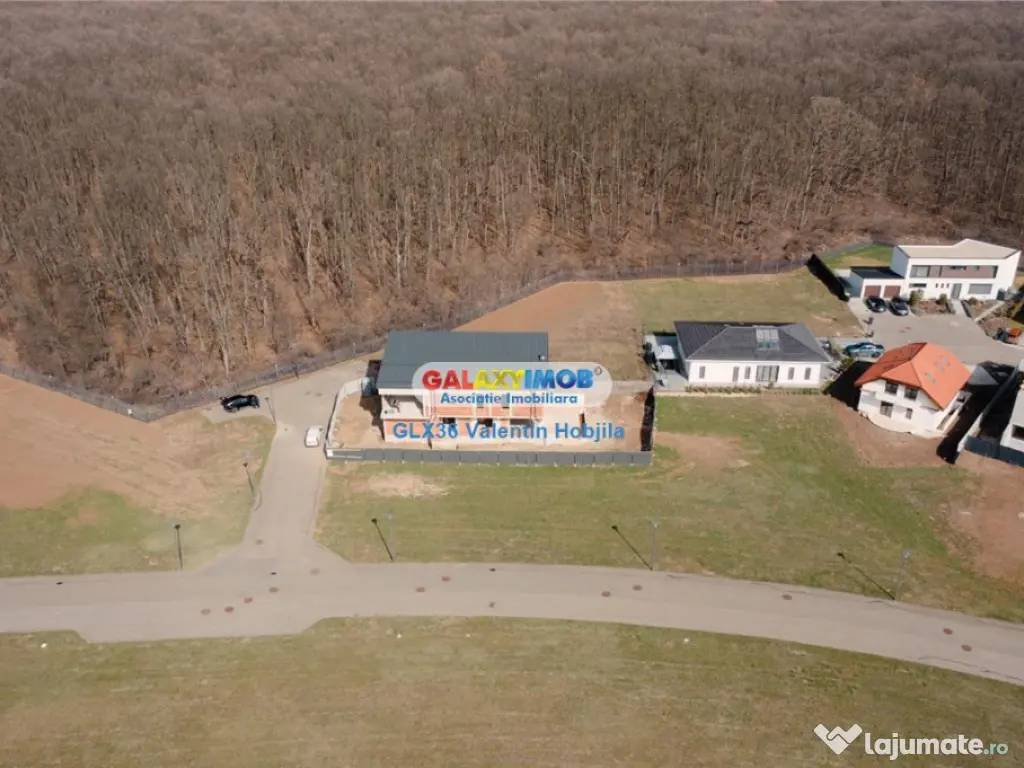 Teren 1290 mp cu proiect Balotesti Dumbrava Vlasiei padure