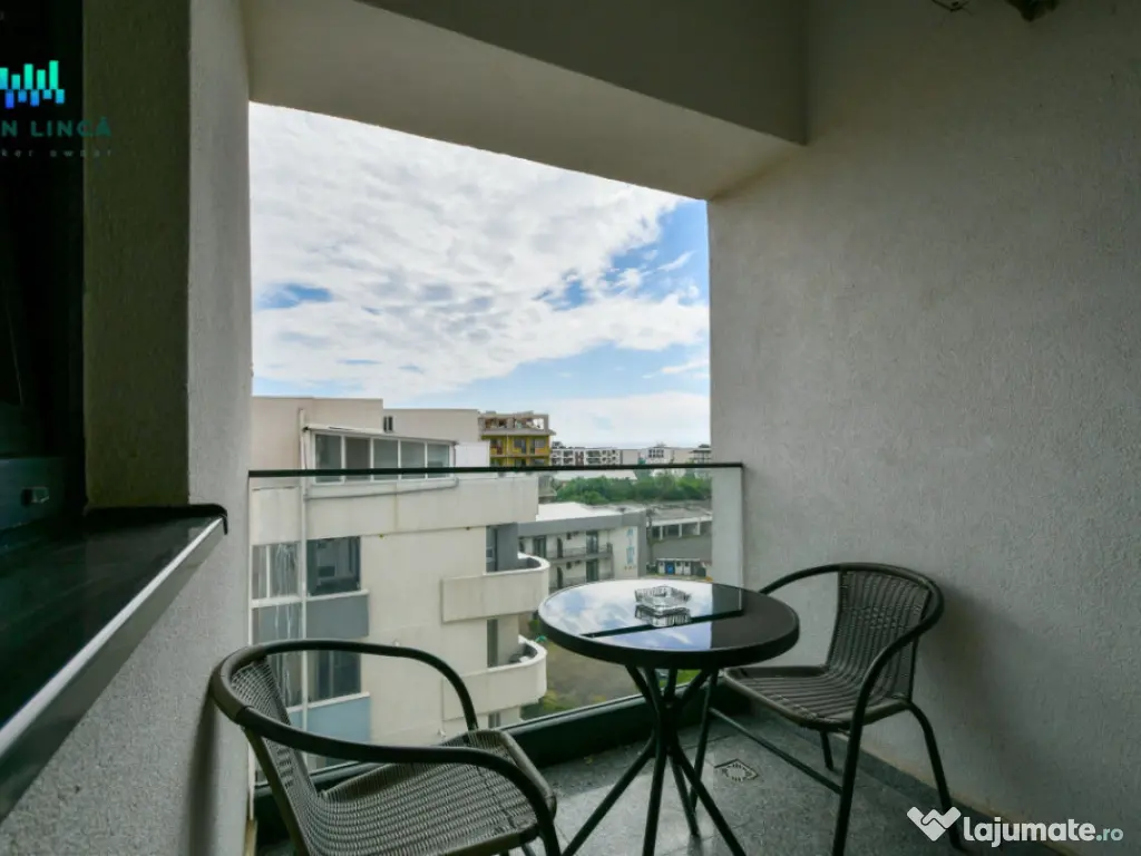 Eforie Nord Acapulco-Garsoniera 40,70mp mobilata-utilata tot