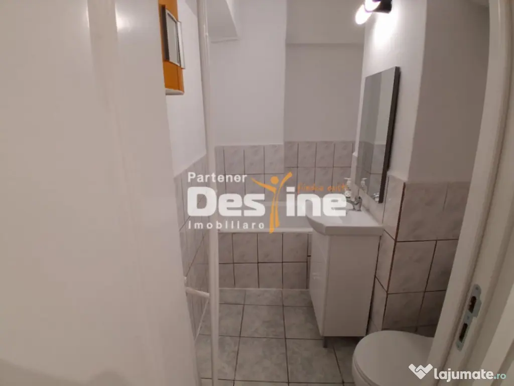 Frumoasa - Garsonieră 25 mp, etaj 1, mobilată și utilată 