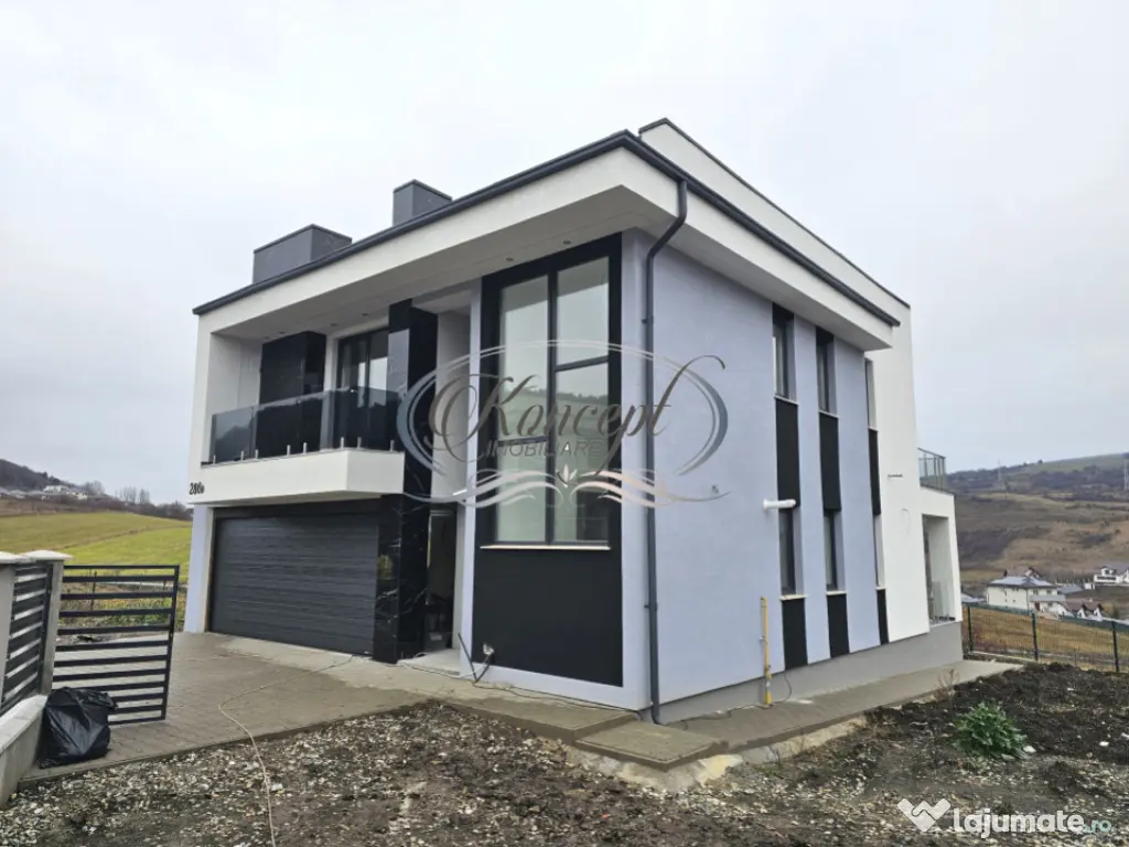 Proprietate moderna cu design exterior deosebit in Popesti